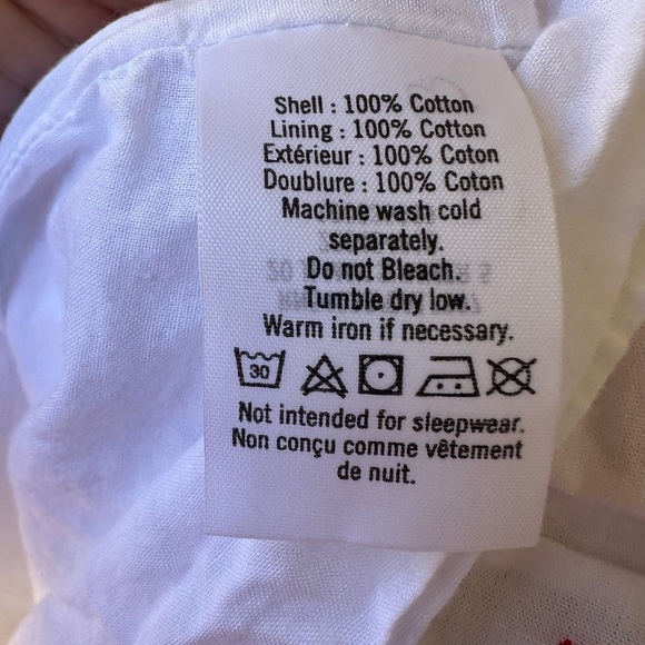 Janie and Jack White Clip Dot Sundress Tank cotton Ruffle Dress - Picture 9 of 11